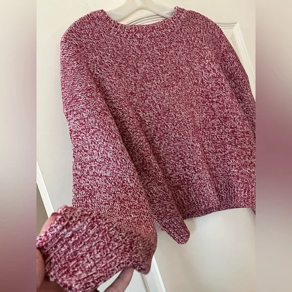 New! Pacsun Mauve Knit Long Sleeve Knit Sweater Women’s size Small - Picture 6 of 12